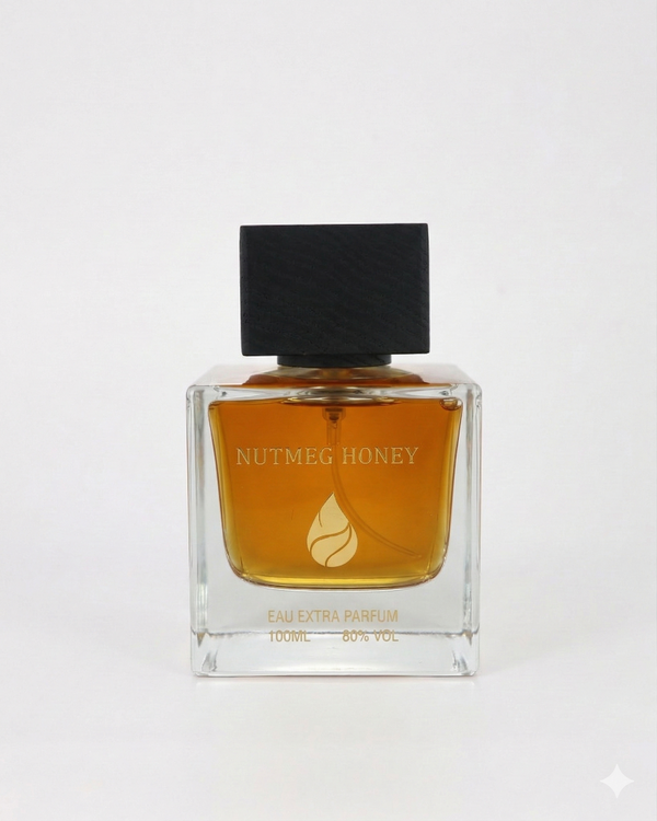Nutmeg Honey Perfume – Luxury Long Lasting Sweet Spicy Fragrance