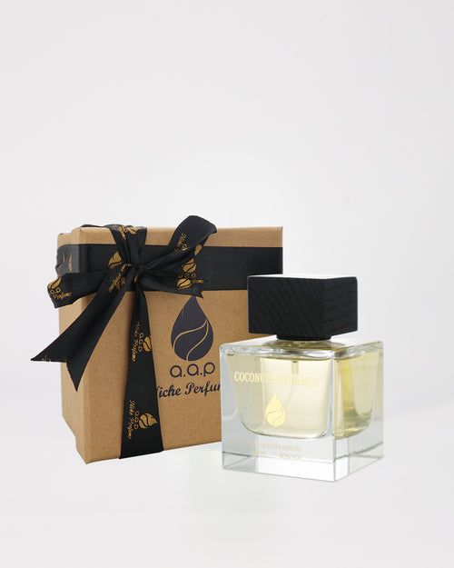 Coconut Bergamot Perfume – Luxury Long Lasting Fresh Tropical Fragrance